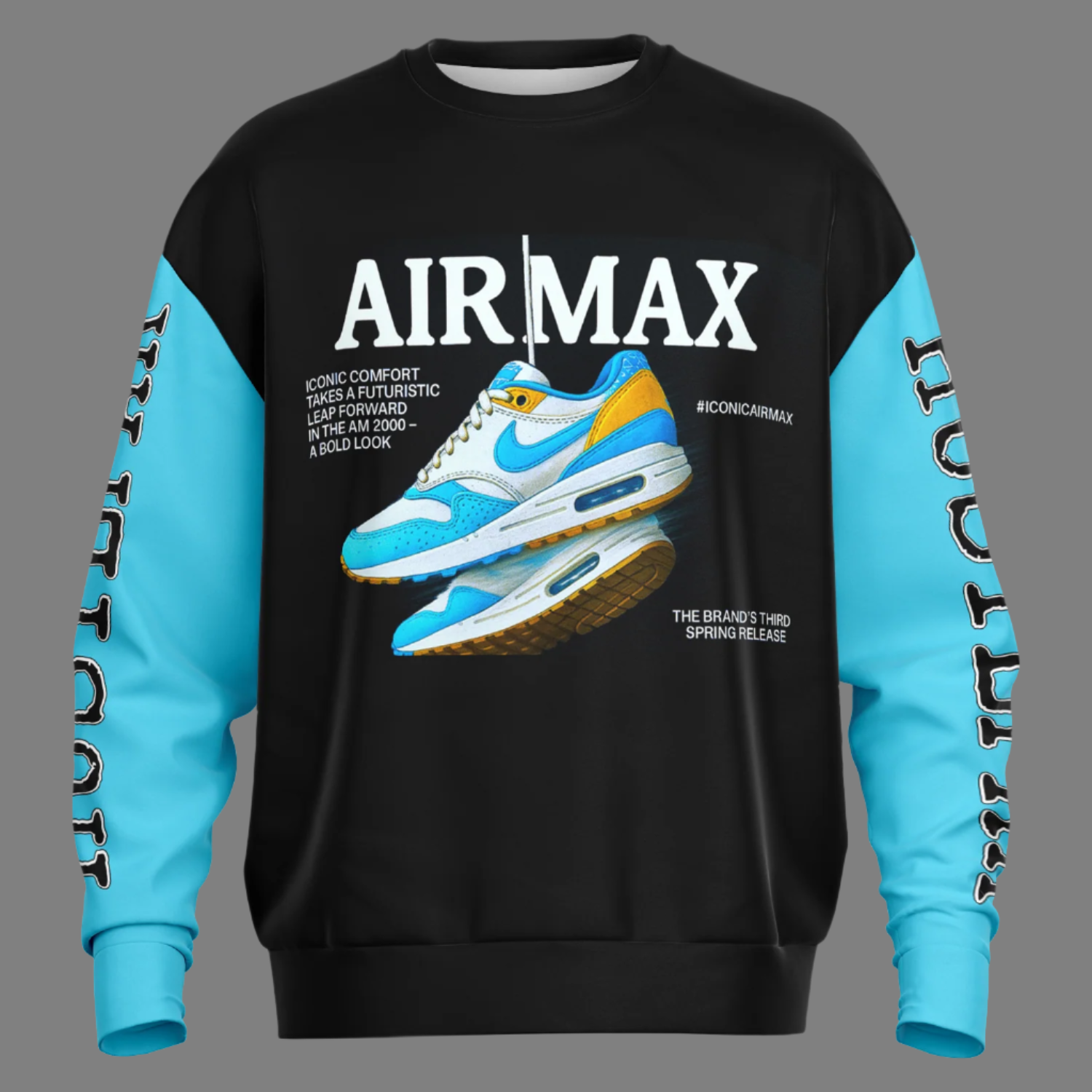 Heavyweight Oversized Sweatshirt - AOP