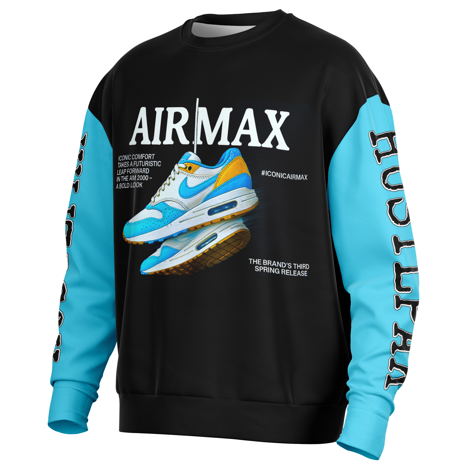 Heavyweight Oversized Sweatshirt - AOP